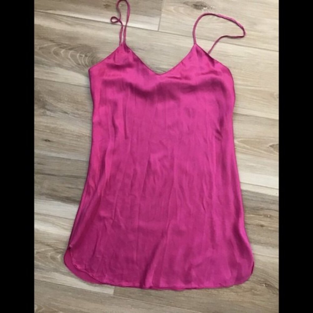 Vintage Burdines Silk Slip Dress M